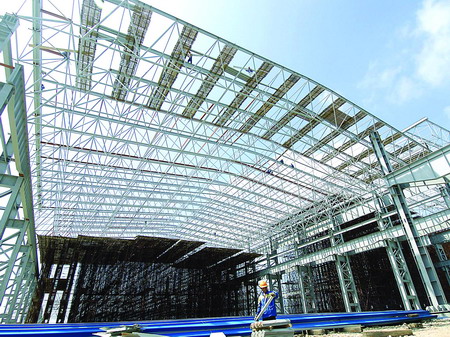 甘南船厂网架工程