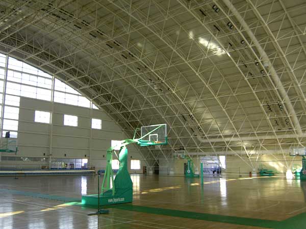 甘南篮球馆网架